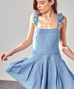 A-Line Open Back Dress