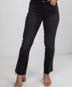 Skylar Black High-Rise Bootcut Jeans