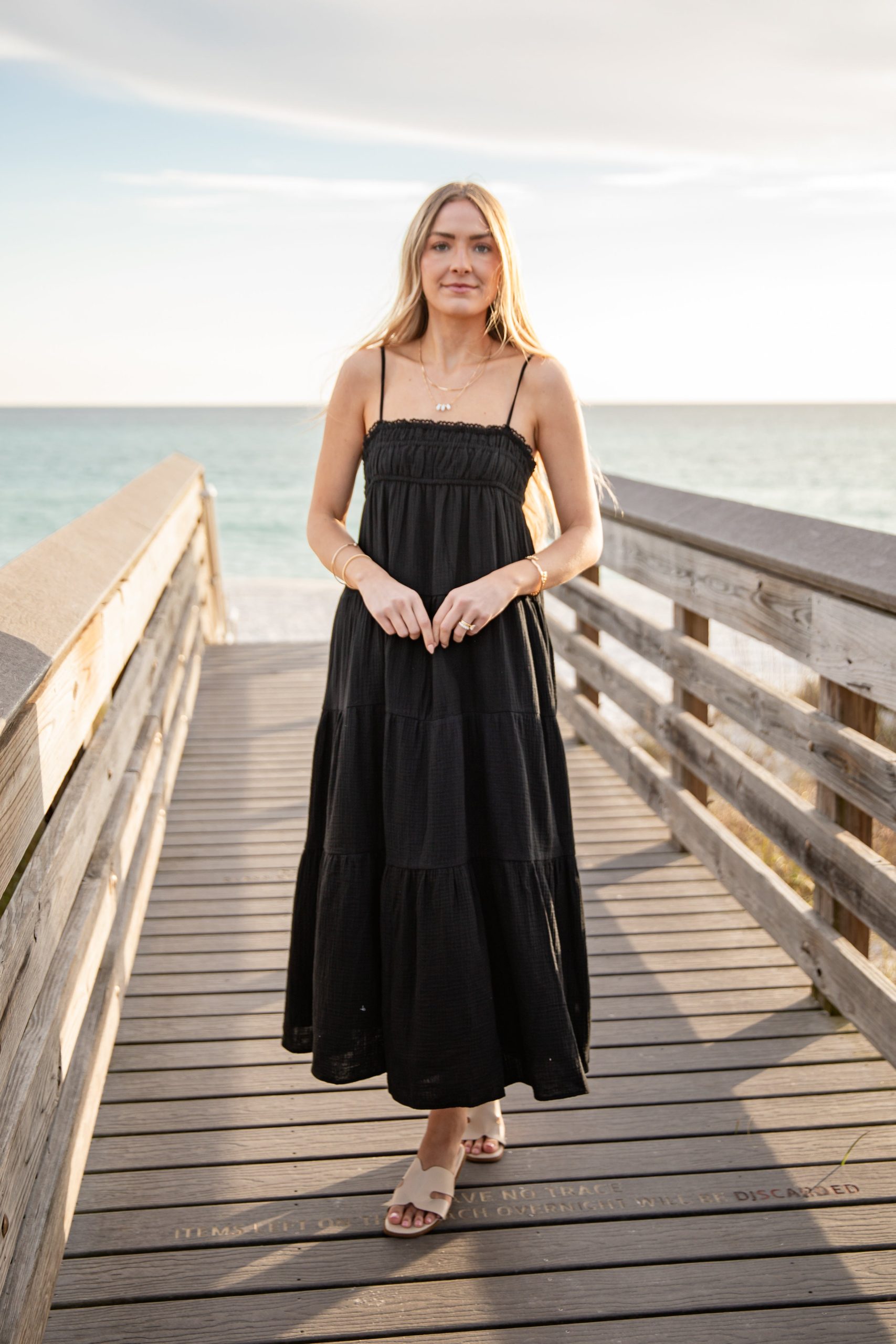 Sail Away Tiered Maxi Dress - Image 5