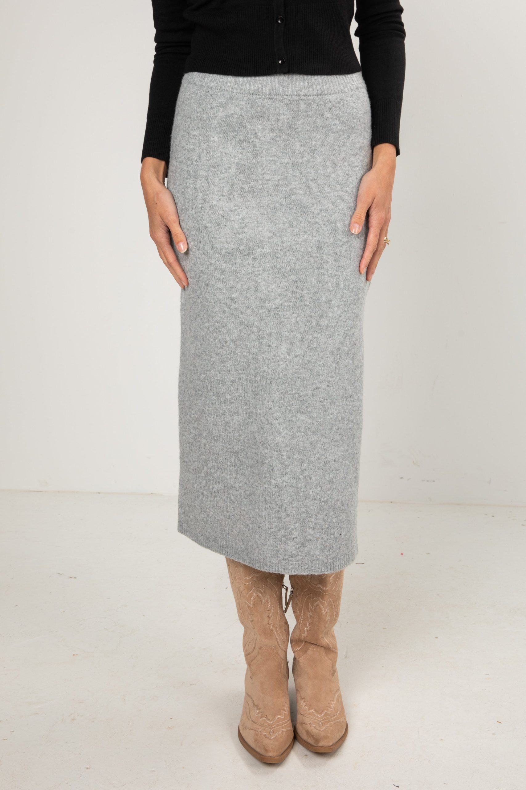 FINAL SALE - Aspen Knit Midi Skirt - DU Deal - Image 5