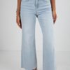 Tess Light Wash High-Rise Wide Leg Jeans