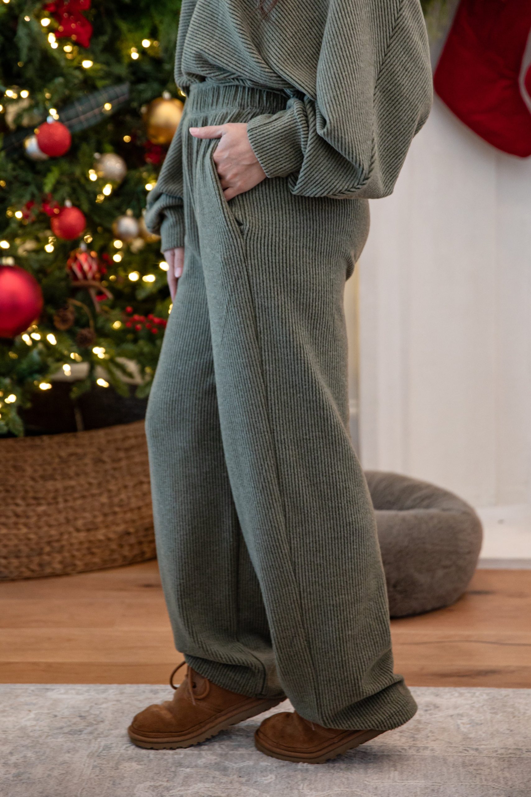 FINAL SALE - Alpine Comfort Soft Corded Knit Pants - Image 2