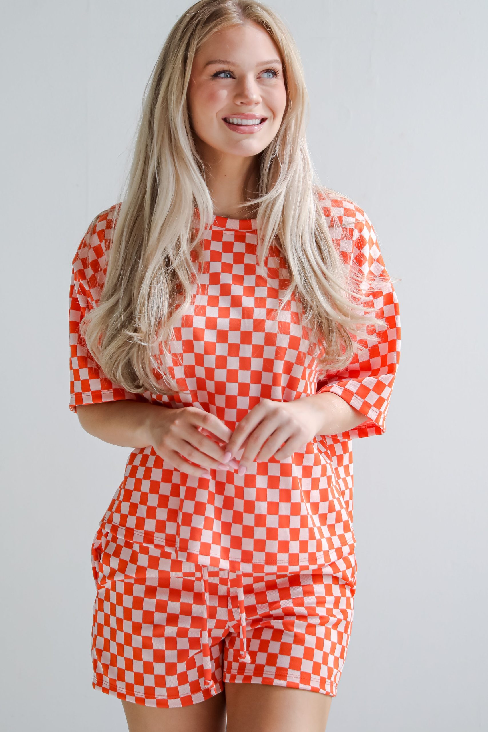 FINAL SALE - Give It All You've Got Checkered Shorts - Image 2