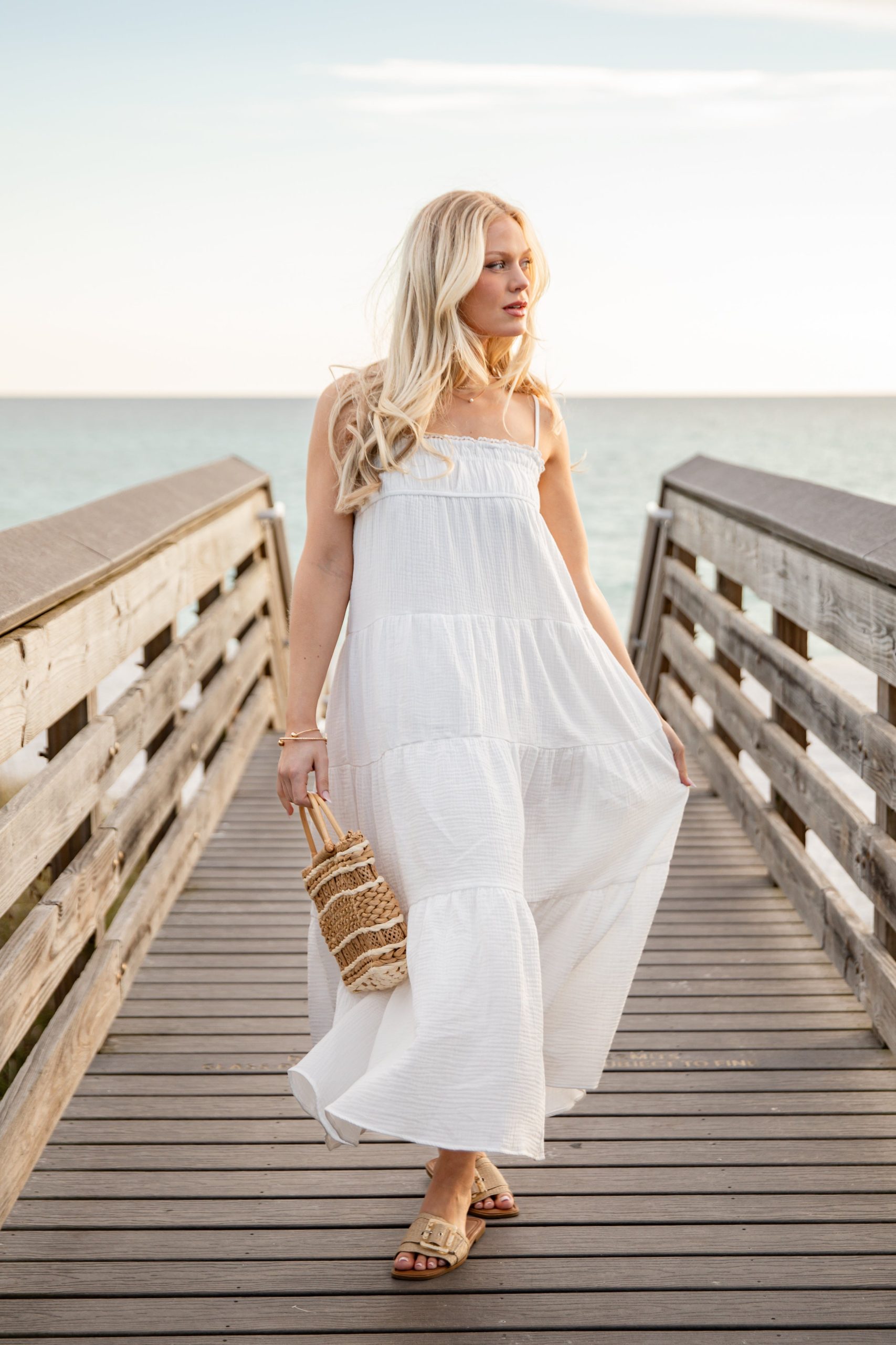 Sail Away Tiered Maxi Dress - Image 4